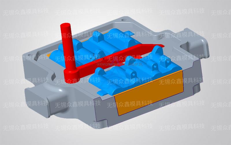 多路阀体3D打印